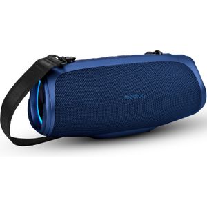MEDION P61746 - Draagbare Bluetooth Luidspreker - Blauw - IPX7 Waterbescherming - 2x 15 W RMS