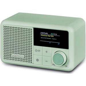 MEDION S66822 - DAB+ Radio - Groen - Bluetooth - Compact Design
