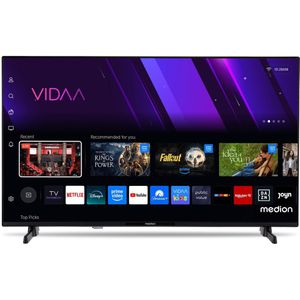 MEDION - MD 843101 - Full HD-tv - 108 cm - Smart-tv - HDR - Zwart