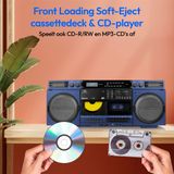 MEDION - P66538 - Cassetterecorder - Retro Boombox - Groot - Met CD-speler - Bluetooth - DAB+ Radio