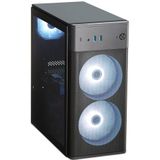 Erazer - Recon P45 MD 340057 - Desktop - Zwart - AMD Ryzen 5 5500 - 32 GB DDR4 - 1 TB SSD - NVIDIA GeForce RTX 5060