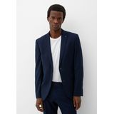 s.OPURE - Leren Jas - Zwart - Slank Ontwerp