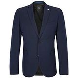 s.OPURE - Leren Jas - Zwart - Slank Ontwerp