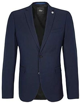 s.OPURE - Leren Jas - Zwart - Slank Ontwerp