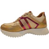 Mel & Joy - Joy Gold - Dames Sneakers - Goud - Leer