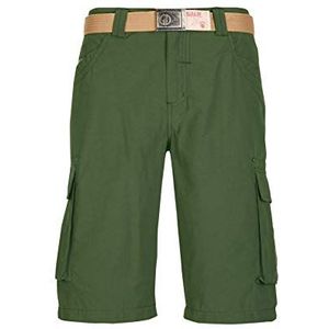 G.I.G.A. DX Bermuda Glenn, korte zomerbroek met praktische zakken, herenshort met riem