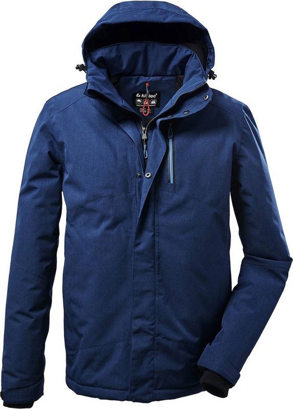 Killtec heren winterjas 37589/KOW 161 petrol funtioneel