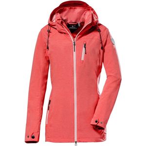 G.I.G.A DX GS 31 Wmn Jckt functionele jas voor dames, outdoorjas met afneembare capuchon, donkerbruin