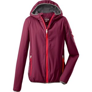 killtec - Trin WMN SOFTSHELL JCKT - Softshelljack - Dark Rose - Opvouwbaar - Waterafstotend