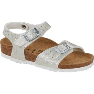 Birkenstock - Rio Cosmic Sparkle - Sandalen - Wit - Zilver
