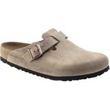 Klomp Birkenstock Unisex Boston Soft Footbed Oiled Leather Tobacco Brown Regular-Schoenmaat 44