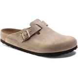 Birkenstock - Boston - Klompen - Nubuck - Anatomisch Voetbed