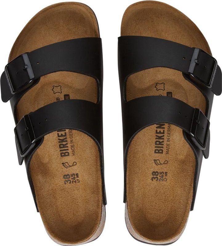 Birkenstock - Arizona SL BF - Sandaal - Zwart - Birko-Flor®
