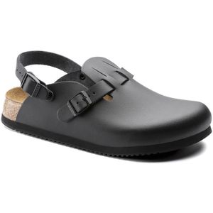 Birkenstock - Clog Kay Superlauf, wb, Naturleder, schwarz, normal, Größe 43