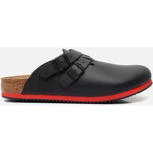 Birkenstock Kay SL Werkklompen Black Narrow-fit | Zwart | Leer | Maat 39 | 1018227