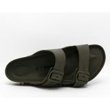 Birkenstock - Arizona Eva - Slippers - Zwart - Rubber