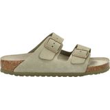 Birkenstock - Arizona - Slippers - Groen - Suède