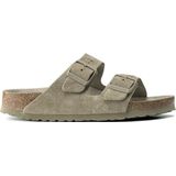 Birkenstock - Arizona - Slippers - Groen - Suède
