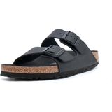 Muiltjes - Effen - Imitatieleer - Platte Hak