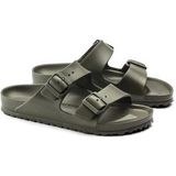 Slipper Birkenstock Unisex Arizona EVA Khaki Narrow