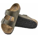 Birkenstock - Arizona - Slipper - Faded Khaki - Geolied Leer