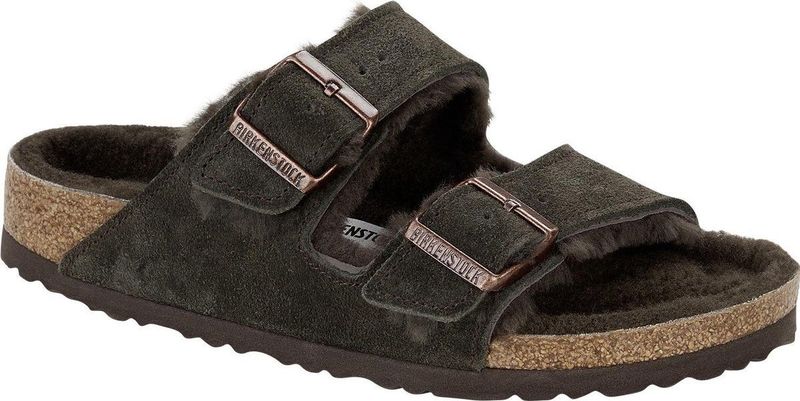 Birkenstock - Arizona - Schoenen - Bruin - Suède