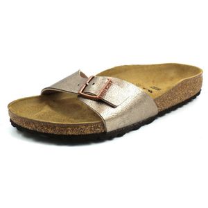 Birkenstock - Madrid BS - Damesslippers - Graceful Taupe - Birko-Flor, Anatomisch Voetbed, EVA Zool