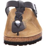 Birkenstock - Gizeh - Teenslipper - Effen - Leer - Platte Hak