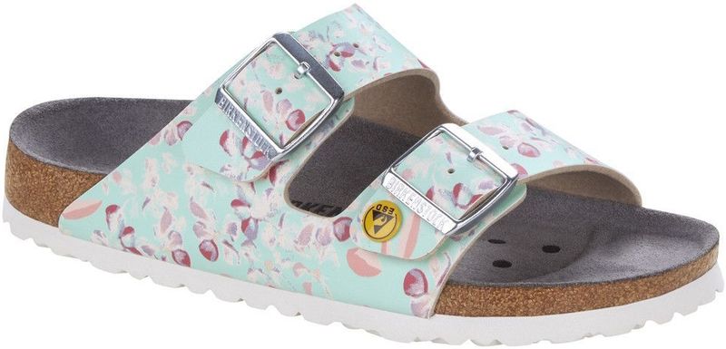 Birkenstock - Arizona ESD BF - Sandaal - Zwart - Kurk-Latex Voetbed