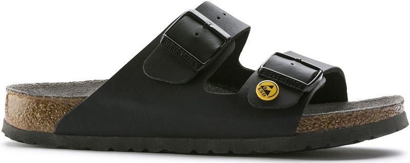 Birkenstock Arizona ESD BF Pantolette mit Blumenmuster
