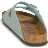 Birkenstock - Arizona - Slippers - Blauw - Nubuck