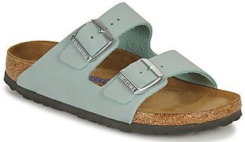 Birkenstock - Arizona - Slippers - Blauw - Nubuck