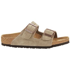 BIRKENSTOCK - Arizona - Muiltjes - Kastanje kleur - Suèdeleer