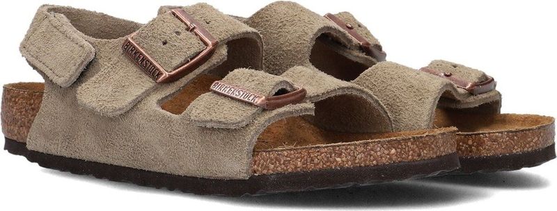 Birkenstock Sandalen - MilaanHL Suede - Taupe - Birkenstock - 29 - Sandalen