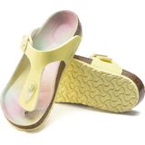 Birkenstock - Slippers - Geel - Maat 31 - Smalle Pasvorm