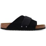 Birkenstock - Kyoto - Sandalen - Zwart - Nubuck/Suede