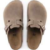 Birkenstock - Boston - Sandalen - Zwart - Nubuck Leer