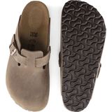 Birkenstock - Boston - Sandalen - Zwart - Nubuck Leer