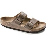 BIRKENSTOCK Arizona Naturleder-Schuhe Herren Pantoletten Made in Germany normale Breite 352201 Braun