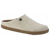 Pantoffel Birkenstock Unisex Zermatt Standard Wool Felt Ecru Regular-Schoenmaat 46