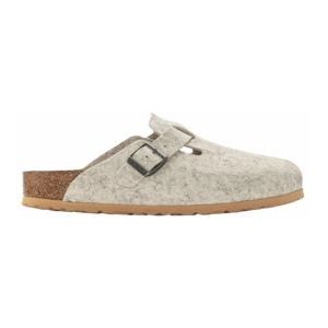 Klomp Birkenstock Unisex Boston Wool Felt Eggshell Regular-Schoenmaat 40