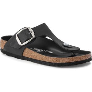 Birkenstock - Gizeh - Sandalen - Zwart - Grote Gesp