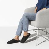 BIRKENSTOCK - Zermatt Rivet - Slippers - Grijs - Wol materiaal