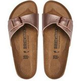 Birkenstock - Madrid BS - Slippers - Roze - Birkof Bovenwerk - Smal