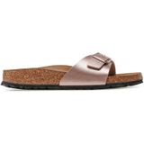 Birkenstock - Madrid BS - Slippers - Roze - Birkof Bovenwerk - Smal