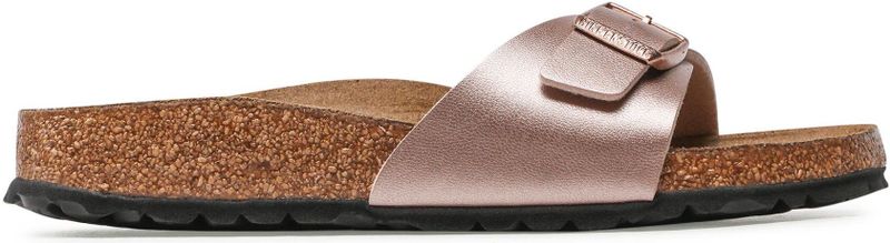 Birkenstock - Madrid BS - Slippers - Roze - Birkof Bovenwerk - Smal