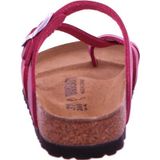 Birkenstock Mayari damesslippers, sandalen, vetleer, comfortabel voetbed, vrije tijd, effen, fuchsia, leer, festival fuchsia, 40 EU