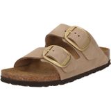 BIRKENSTOCK - Arizona Slippers - Beige - Nubuck - Dames