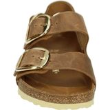 Birkenstock - Milano - Sandalen - Bruin - Geolied Nubuckleer