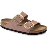 Birkenstock Arizona Big Buckle Nubukleder schmal Damen Sandale
